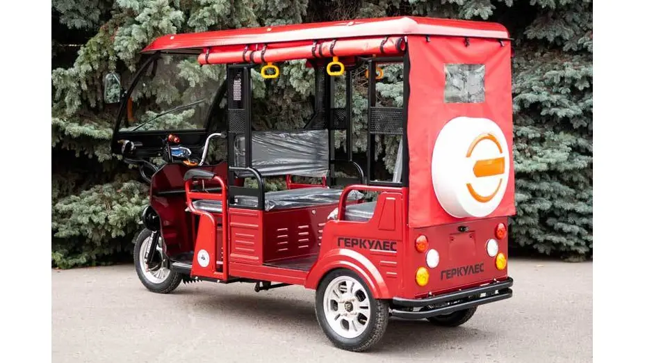 Трицикл електричний вантажний ГЕРКУЛЕС e-Riksha Трицикл електричний вантажний ГЕРКУЛЕС e-Riksha[image_num]