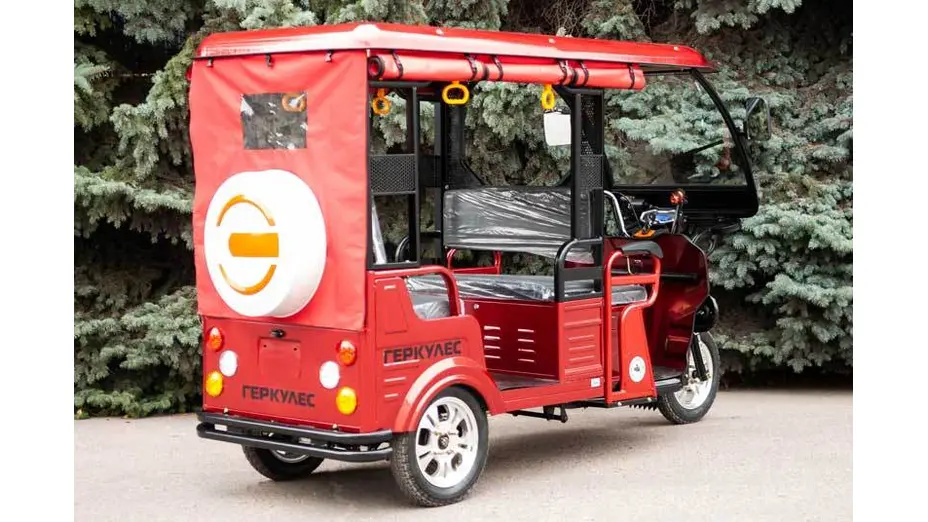 Трицикл електричний вантажний ГЕРКУЛЕС e-Riksha Трицикл електричний вантажний ГЕРКУЛЕС e-Riksha[image_num]