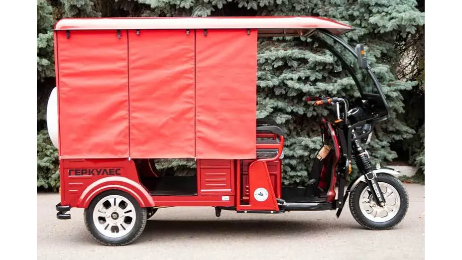 Трицикл електричний вантажний ГЕРКУЛЕС e-Riksha Трицикл електричний вантажний ГЕРКУЛЕС e-Riksha[image_num]