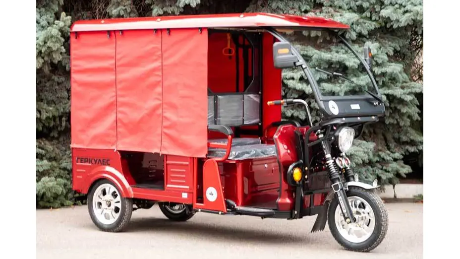 Трицикл електричний вантажний ГЕРКУЛЕС e-Riksha Трицикл електричний вантажний ГЕРКУЛЕС e-Riksha[image_num]
