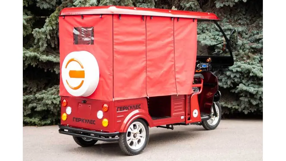 Трицикл електричний вантажний ГЕРКУЛЕС e-Riksha Трицикл електричний вантажний ГЕРКУЛЕС e-Riksha[image_num]