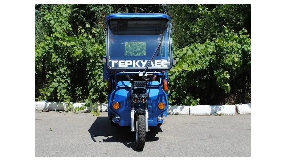 Трицикл електричний пасажирський Геркулес e-Riksha (синій) Трицикл електричний пасажирський Геркулес e-Riksha (синій)[image_num]