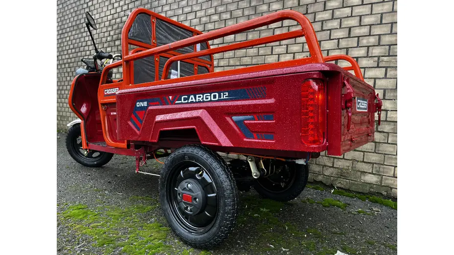 Електротрицикл вантажний CROSSER CARGO 12 (1000W) 60V 32Ah червоний Електротрицикл вантажний CROSSER CARGO 12 (1000W) 60V 32Ah червоний[image_num]
