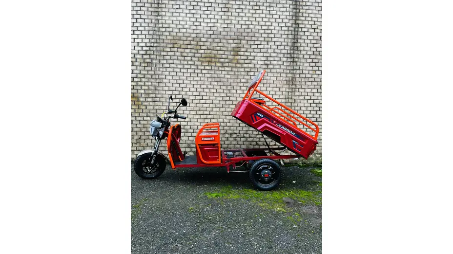 Електротрицикл вантажний CROSSER CARGO 12 (1000W) 60V 32Ah червоний Електротрицикл вантажний CROSSER CARGO 12 (1000W) 60V 32Ah червоний[image_num]