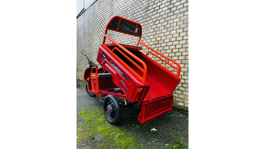 Електротрицикл вантажний CROSSER CARGO 12 (1000W) 60V 32Ah червоний Електротрицикл вантажний CROSSER CARGO 12 (1000W) 60V 32Ah червоний[image_num]