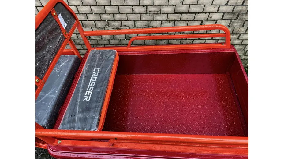 Електротрицикл вантажний CROSSER CARGO 12 (1000W) 60V 32Ah червоний Електротрицикл вантажний CROSSER CARGO 12 (1000W) 60V 32Ah червоний[image_num]