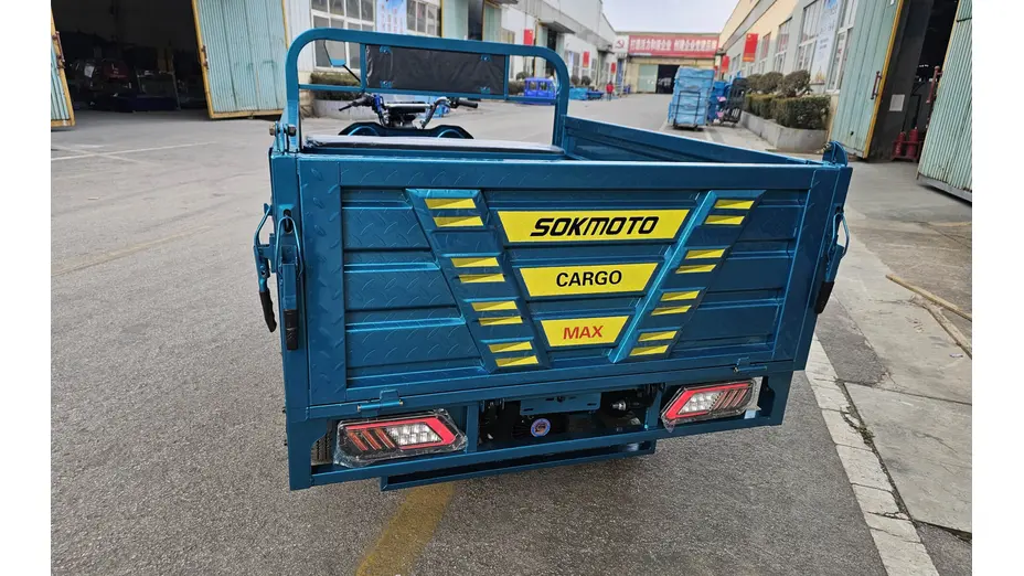 Вантажний електротрицикл SOKMOTO CARGO MAX 2500Вт (Гібрид) Вантажний електротрицикл SOKMOTO CARGO MAX 2500Вт (Гібрид)[image_num]