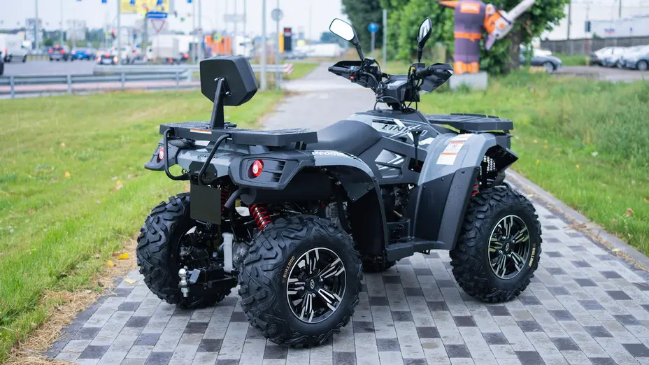 Квадроцикл LINHAI LH420 ATV PROMAX 4x4 EFI (Сірий) Квадроцикл LINHAI LH420 ATV PROMAX 4x4 EFI (Сірий)[image_num]