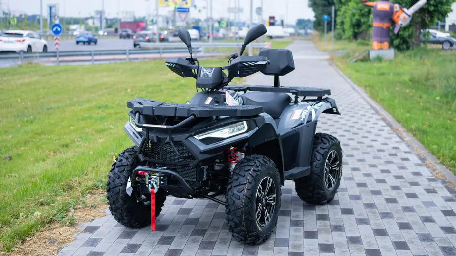 Квадроцикл LINHAI LH420 ATV PROMAX 4x4 EFI (Сірий) Квадроцикл LINHAI LH420 ATV PROMAX 4x4 EFI (Сірий)[image_num]