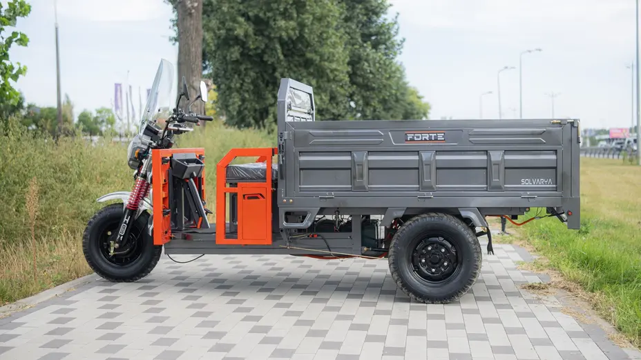 Купить Электротрицикл грузовой FORTE GP-1500-C (серый)Электротрицикл грузовой FORTE GP-1500-C (серый)[image_num]