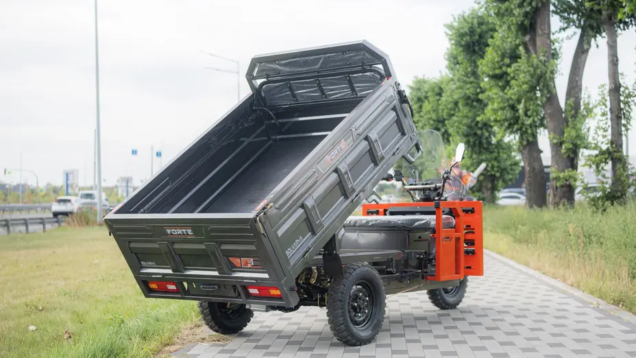 Купить Электротрицикл грузовой FORTE GP-1500-C (серый)Электротрицикл грузовой FORTE GP-1500-C (серый)[image_num]