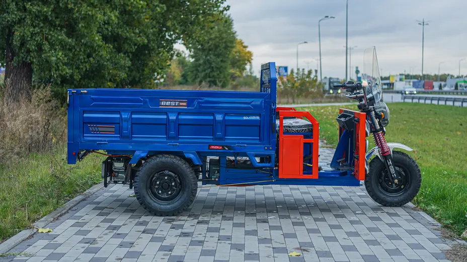Електротрицикл вантажний FORTE GP-1500-CH (синій) гібрид Електротрицикл вантажний FORTE GP-1500-CH (синій) гібрид[image_num]