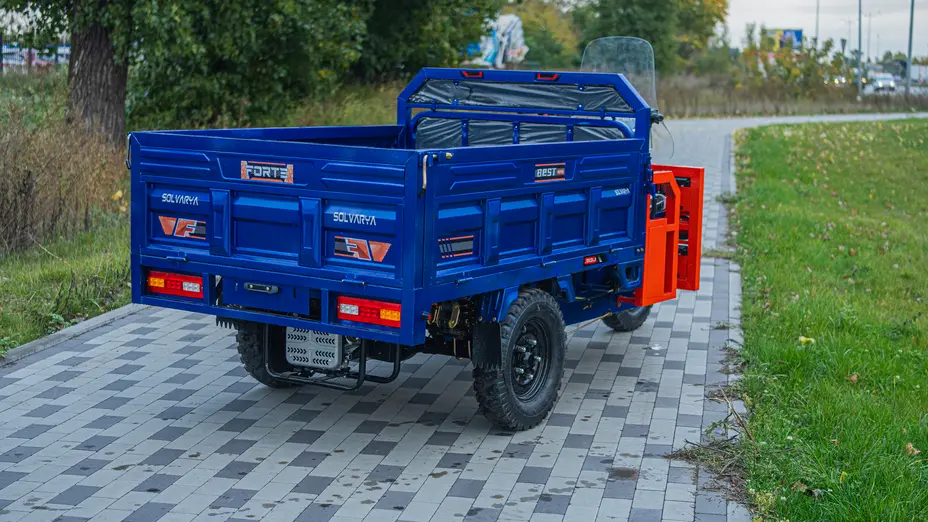 Електротрицикл вантажний FORTE GP-1500-CH (синій) гібрид Електротрицикл вантажний FORTE GP-1500-CH (синій) гібрид[image_num]