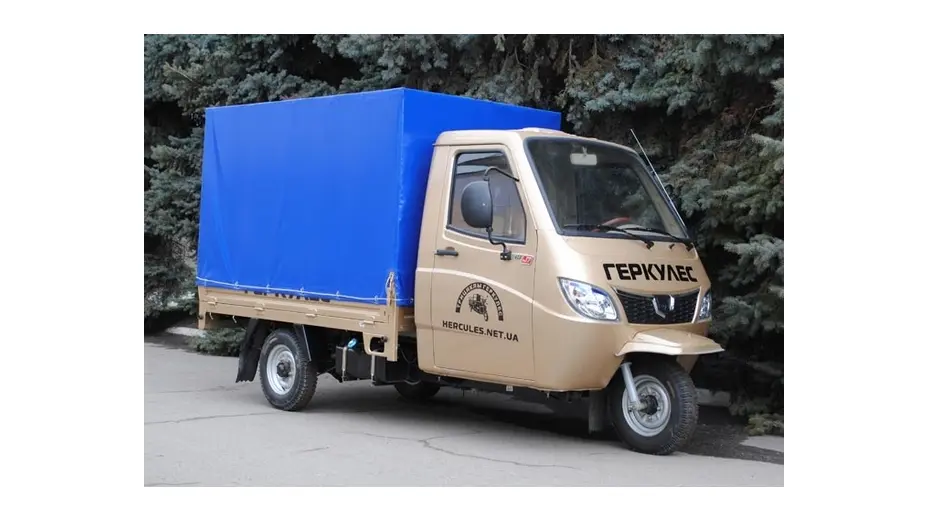 Вантажний мотоцикл ГЕРКУЛЕС J7-S 250 Тент Вантажний мотоцикл ГЕРКУЛЕС J7-S 250 Тент[image_num]