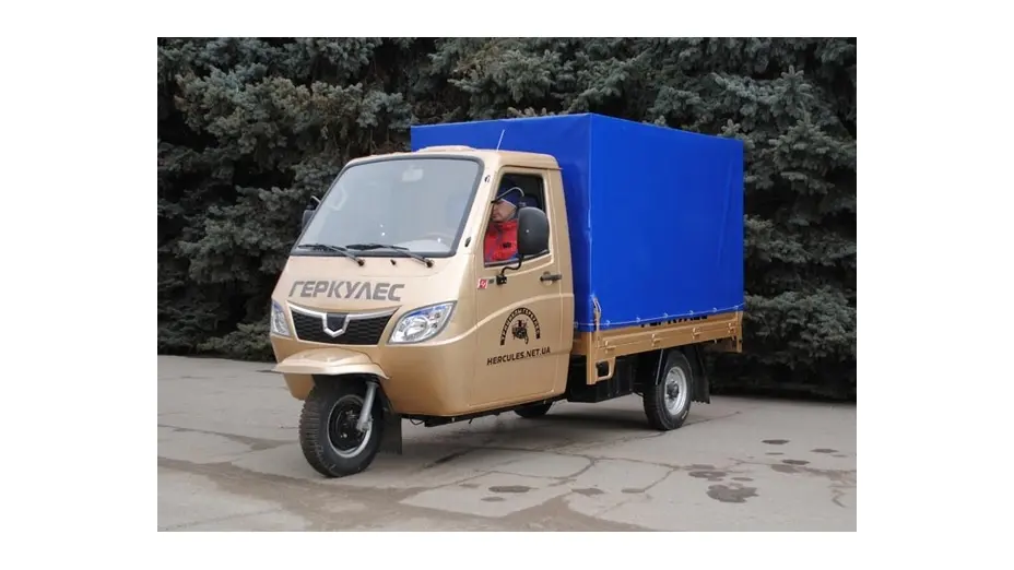 Вантажний мотоцикл ГЕРКУЛЕС J7-S 250 Тент Вантажний мотоцикл ГЕРКУЛЕС J7-S 250 Тент[image_num]