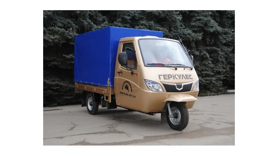 Вантажний мотоцикл ГЕРКУЛЕС J7-S 250 Тент Вантажний мотоцикл ГЕРКУЛЕС J7-S 250 Тент[image_num]